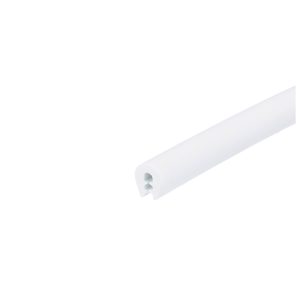 Uszczelka krawędziowa, zaciskowa TPE biała 0,5-2,5 mm 90Sha, 046025