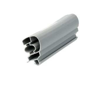 Uszczelka drzwi chłodni z magnesem 7,6 x 23,5 x 26,3mm  L-2,00 m szara 32-329M