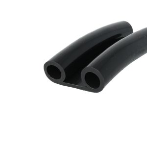 Uszczelka drzwi silikonowa lita typ B fi 18 x 54mm czarna 0235017