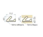 Uszczelka samoprzylepa QLON 3117 brązowa, 0141429