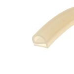 Beige adhesive tape roll partially visible in the bottom-right corner against a white background.