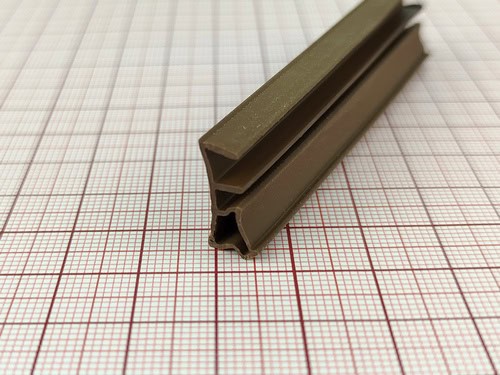 Uszczelka okna przylgowa brąz rustykalny, 82-543 - obrazek 2