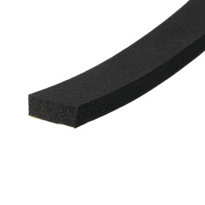 Uszczelka samoprzylepna pianka gumowa 6 x 15mm rolka 10m czarna 016615