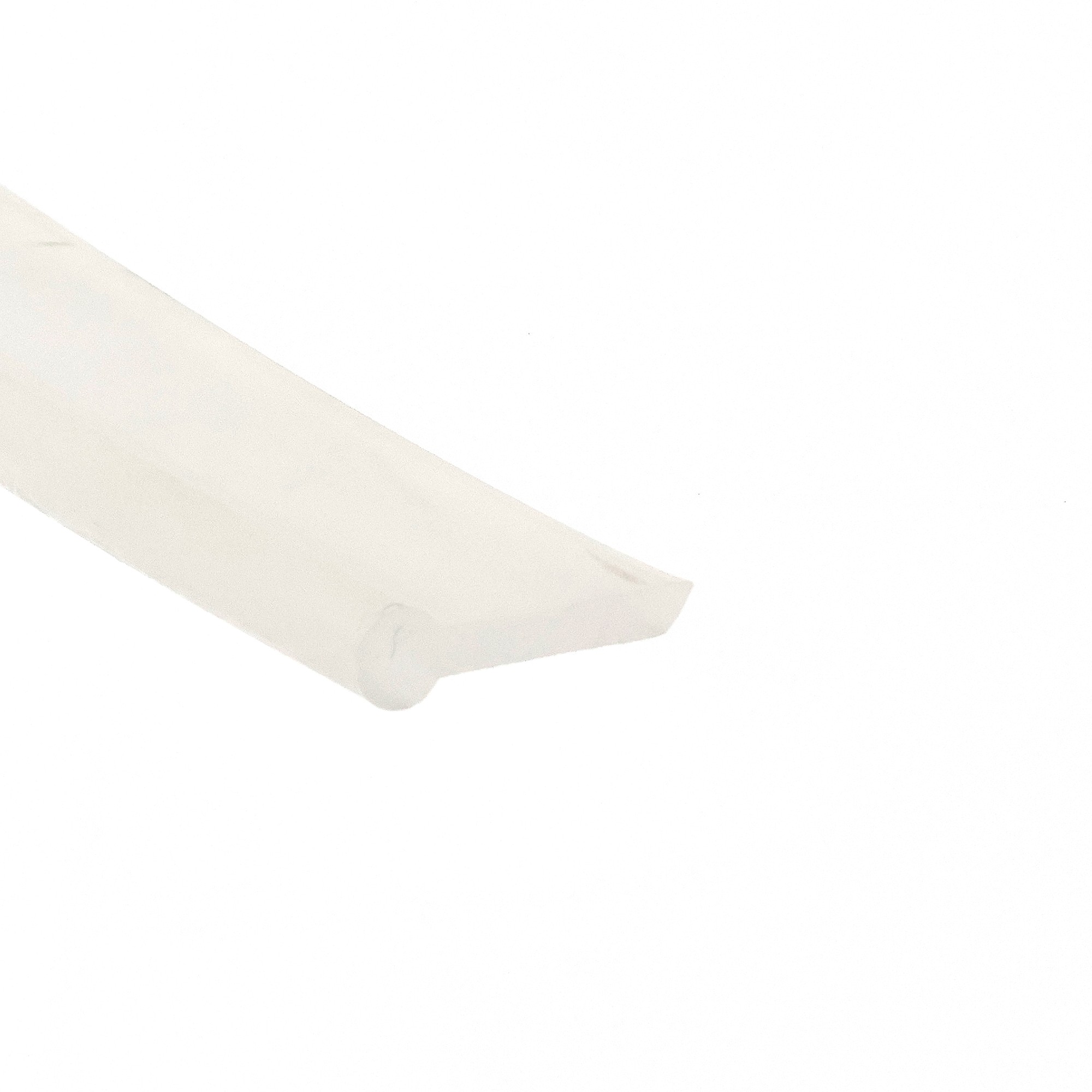 uszczelka-drzwi-lity-silikon-typ-p-2x-45-x-185mm-matowa-0991192-2 - Centrum uszczelek Beige diagonal strip of tape/cloth across a white background, occupying the lower left to center area.