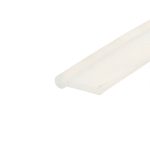 White background with a pale beige diagonal stripe across the bottom-right area of the image.