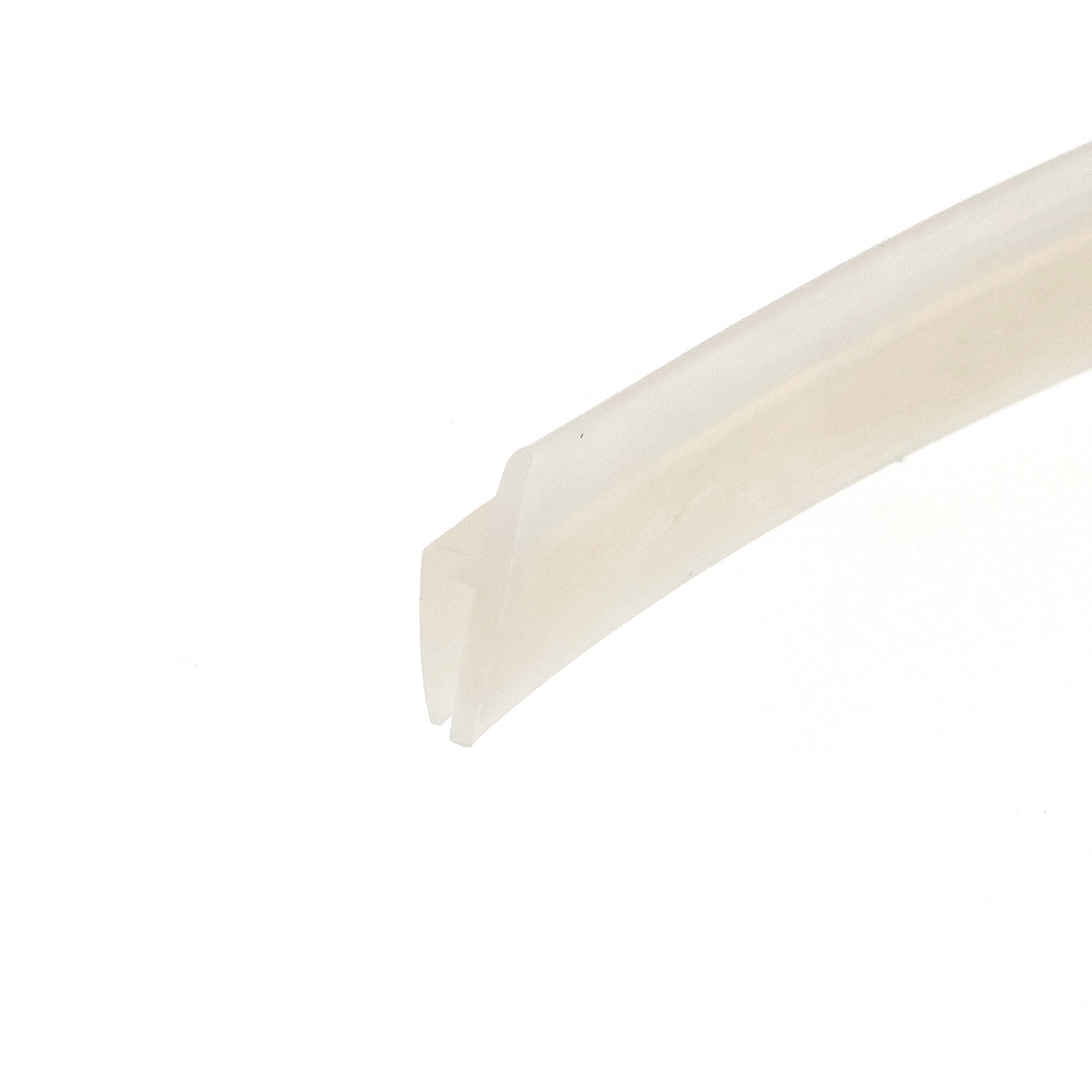 uszczelka-krawedziowa-silikonowa-typ-h-15-x-4-x-15mm-transparent-09911902-1 - Centrum uszczelek Abstract beige curved stripe on a white background, minimal and decorative.