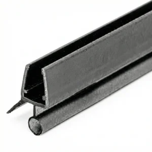 Uszczelka kabiny prysznicowej 6-8 mm, czarna L-2,5 m, 015684BL