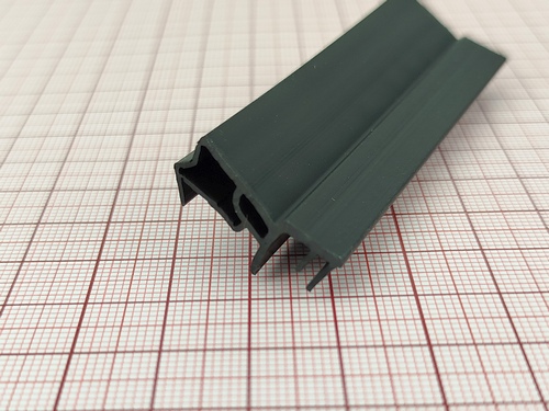 Uszczelka do drzwi zewnętrznych czarna, 09-790 - obrazek 3