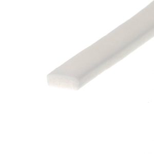 Uszczelka silikonowa spieniona FDA bez kleju 4 x 10mm biała 0620784