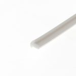 White textured background with a pale gray diagonal brush stroke along the bottom-right corner.