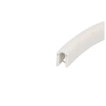 Osłona samozaciskowa typu U na krawędź 1 - 4mm PVC biała - 0621422