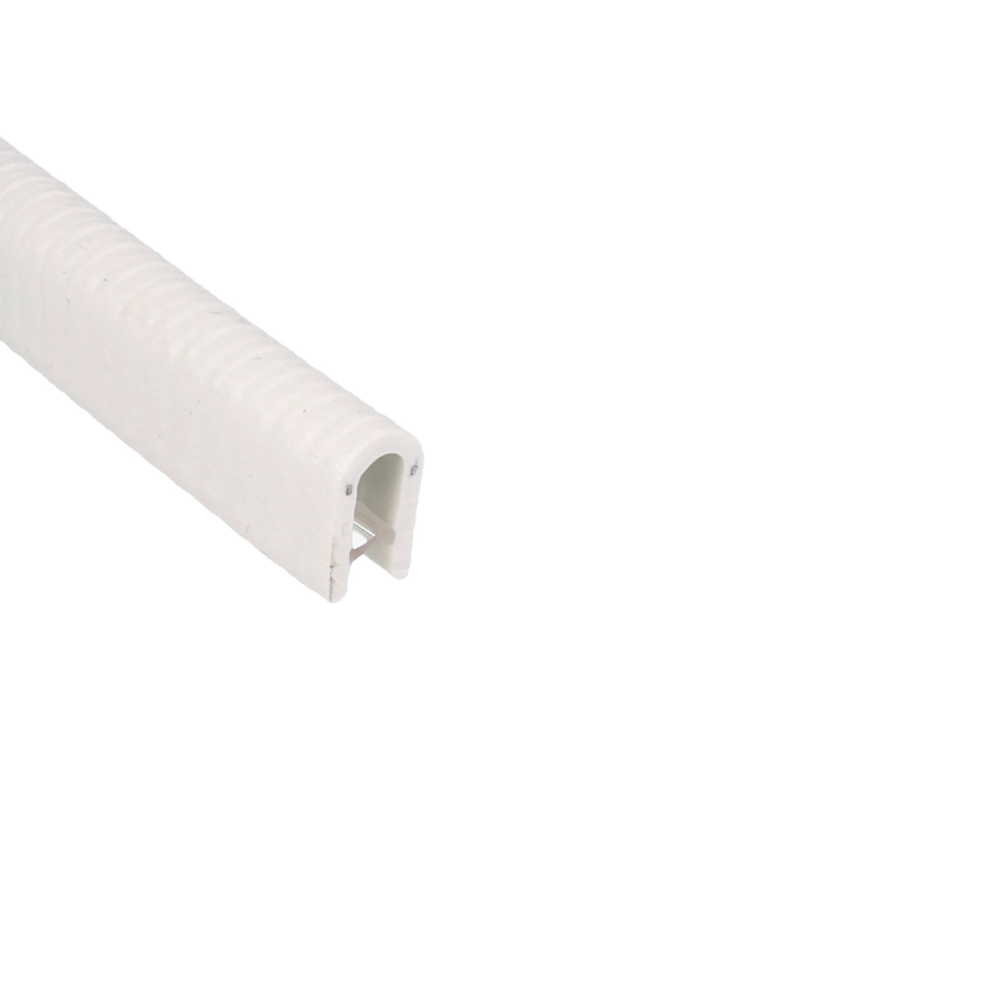Uszczelka krawędziowa, zaciskowa PVC biała 08-451 - obrazek 3