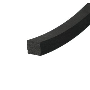 Uszczelka samoprzylepna pianka gumowa 10 x 10mm rolka 10m czarna 016442-12
