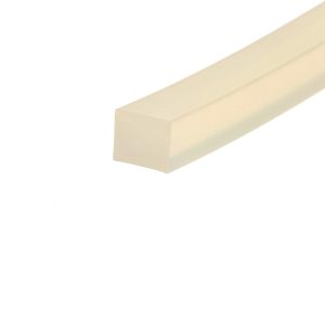 Uszczelka silikonowa lita bez kleju 50 ShA FDA 25 x 25mm bezbarwna  023252-01