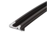 Uszczelka drzwi drewnianych czarna QLON, 014850