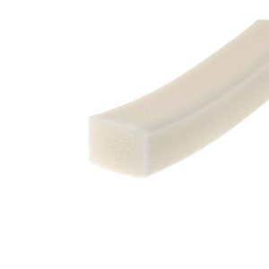 Uszczelka silikonowa samoprzylepna pianka techniczna 15 x 20mm biała 062894
