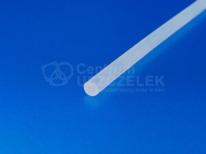 Sznur silikonowy transparent fi 5 mm lity 60 Sha