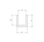 Uszczelka EPDM krawędź 9 mm, 023192