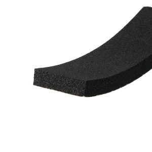 Uszczelka samoprzylepna pianka gumowa 8 x 30mm rolka 10m czarna 016088