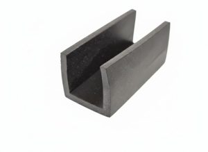 Uszczelka krawędziowa na 15 mm guma lita EPDM, 0621502