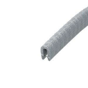 Osłona krawędziowa samozaciskowa PVC  1-2 x 6,5 x 9,5mm szara 0621224