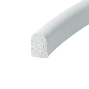 Uszczelka gumowa pianka typ D bez kleju 10 x 16mm szara  0627051