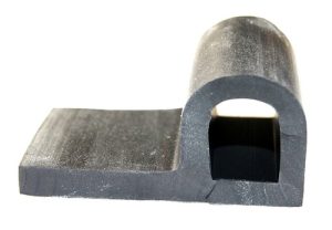 Uszczelka do śmieciarki typu P 39 x 61mm gumowa czarna - 032006