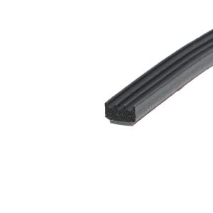 Uszczelka samprzylepna piankowa na taśmie 3M  4,5 x 9,5mm czarna 079113