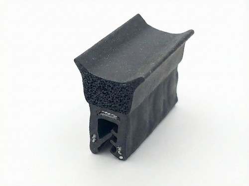 Uszczelka do drzwi samochodowych na krawędź 1 - 4mm gumowa czarna - 54-121