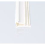 Uszczelka do drzwi przylgowa TPE biała - 82-715