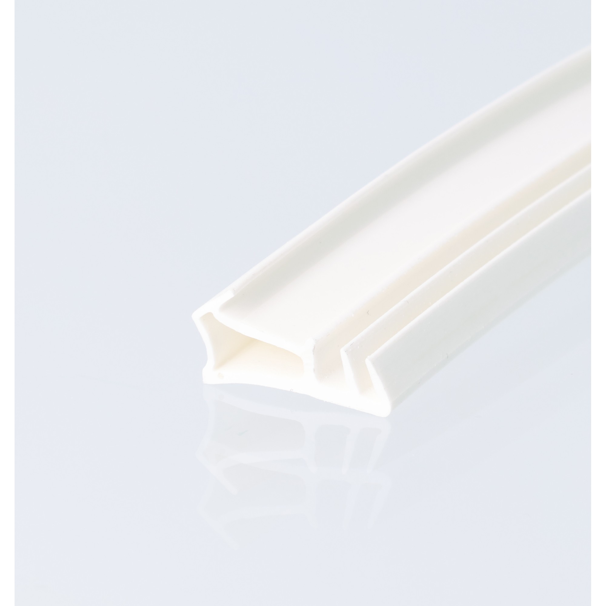 Uszczelka do drzwi przylgowa TPE biała - 82-715 - obrazek 3