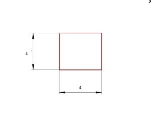 Uszczelka silikonowa  lita bez kleju 4 x 4mm FDA szara - 062498