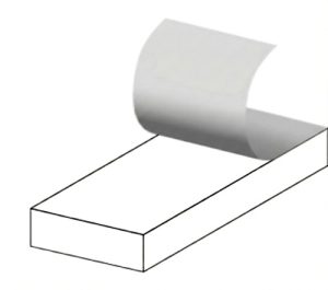 Taśma lity silikon FDA z klejem 5x30mm mleczny transparent, 60 Sha 0625285