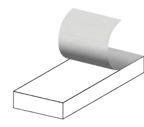 Taśma lity silikon FDA z klejem 5x30mm mleczny transparent, 60 Sha 0625285