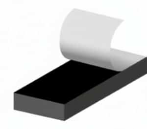 Uszczelkasamoprzylepan lita 3 x 15mm L - 10m gumowa czarna - 06251315