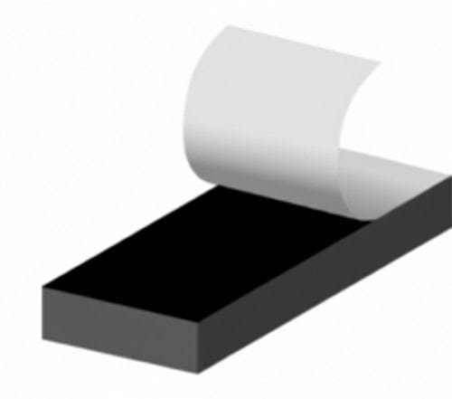 Uszczelkasamoprzylepan lita 3 x 15mm L - 10m gumowa czarna - 06251315