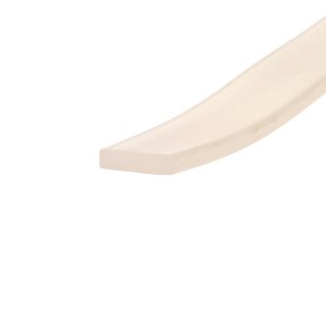 Uszczelka silikonowy lita FDA  60°+/-5°ShoreA 3 x 12mm bezbarwna 06251031