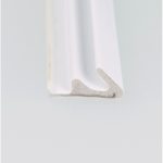 Uszczelka do drzwi drewnianych Qlon 3109 biała - 014817-BE