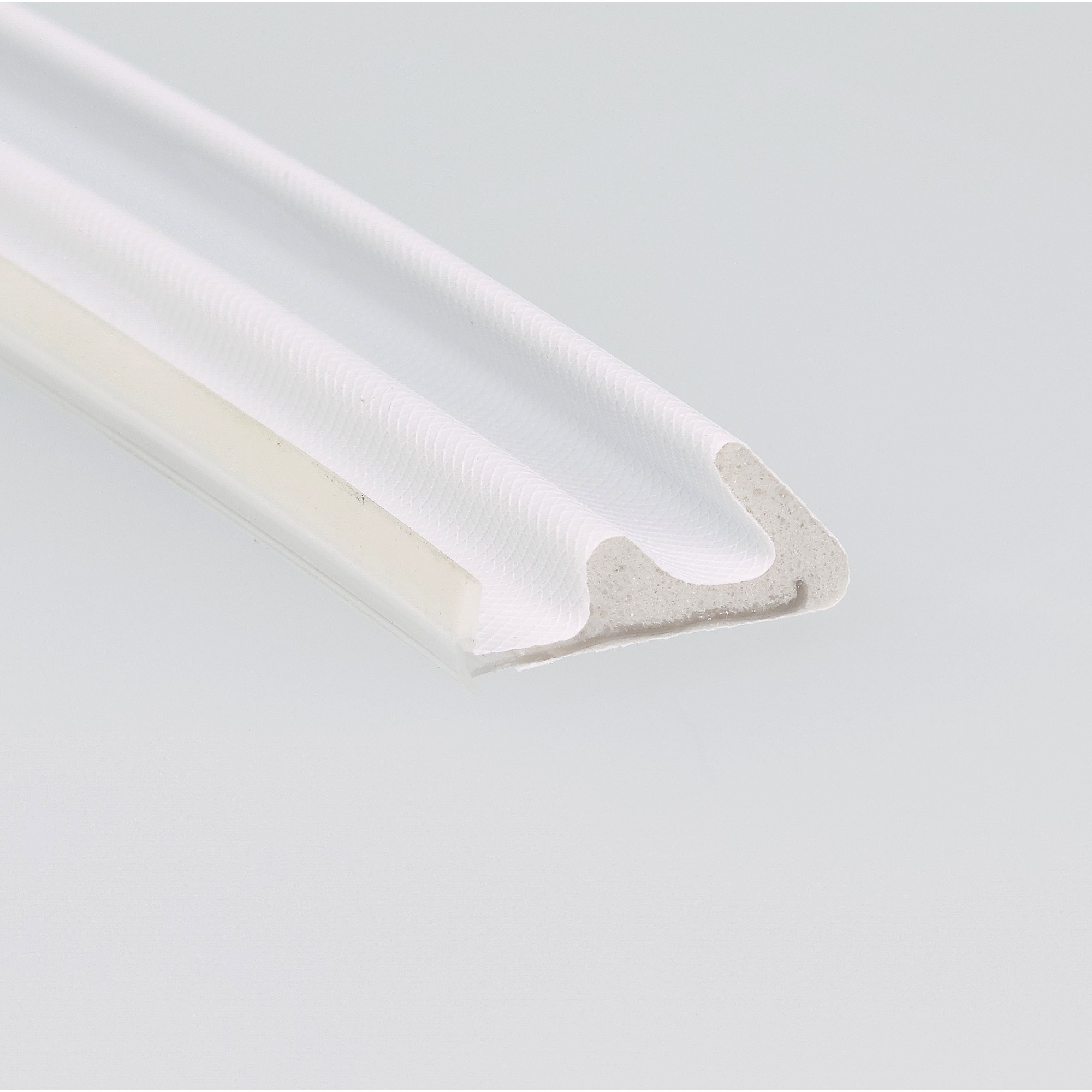 Uszczelka do drzwi drewnianych Qlon 3109 biała - 014817-BE - obrazek 3