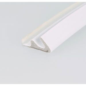 Uszczelka do drzwi drewnianych Qlon 3109 biała - 014817-BE