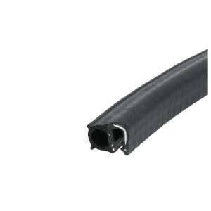 Uszczelka do drzwi samochodowych na krawędź 2mm gumowa czarna - 04-057