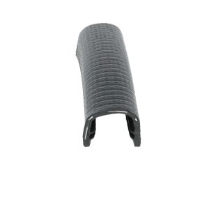 Osłona samozaciskowa typu U na krawędź 15 - 16mm PVC czarna - 0468012
