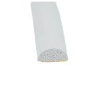 Uszczelka samoprzylepna porowata typu D kopułka 7,5 x 15mm gumowa szara - 0626681