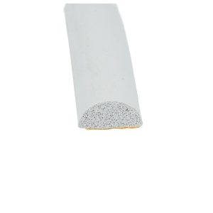 Uszczelka samoprzylepna porowata typu D kopułka 7,5 x 15mm gumowa szara - 0626681