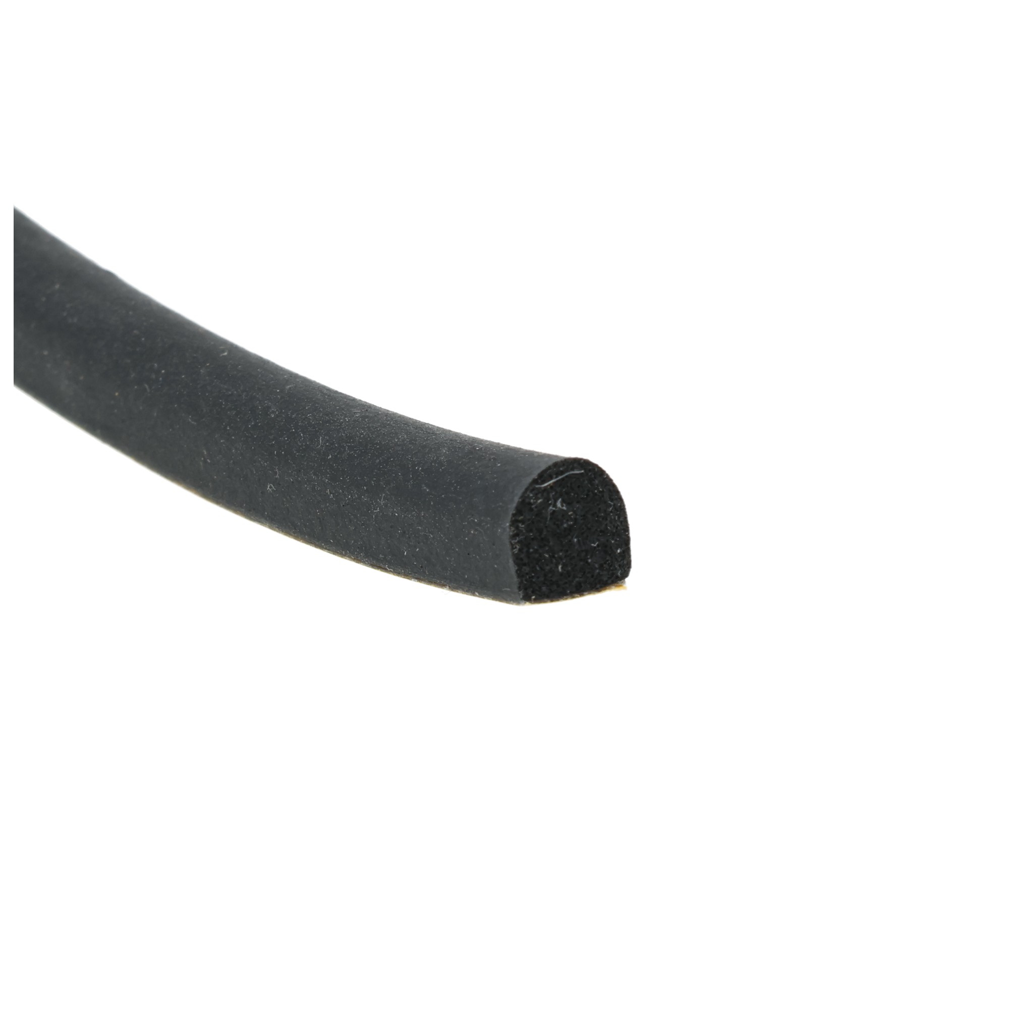 Uszczelka samoprzylepna porowata typu D kopułka 7 x 7mm gumowa czarna - 0627452 - obrazek 5