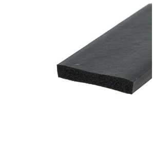Uszczelka samoprzylepna porowata z naskórkiem 5 x 30mm gumowa czarna - 06274530
