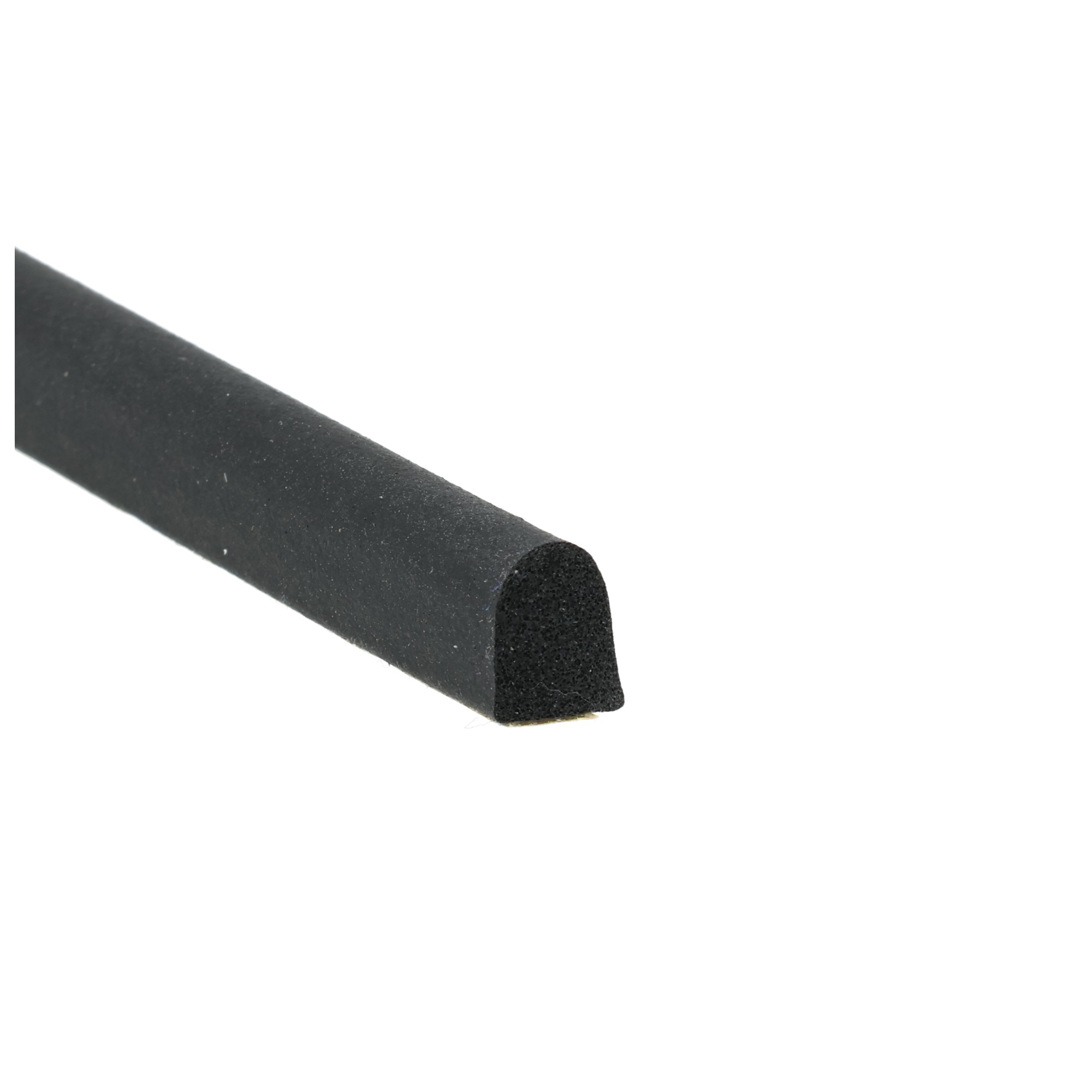 Uszczelka samoprzylepna porowata typu D kopułka 6 x 8mm gumowa czarna - 0628152 - obrazek 5