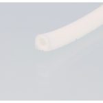 Uszczelka samoprzylepna porowata  typu D 8 x 10mm silikonowa biała - 0629374