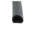 Uszczelka samoprzylepna porowata typu D 14 x 19mm gumowa czarna - 079135