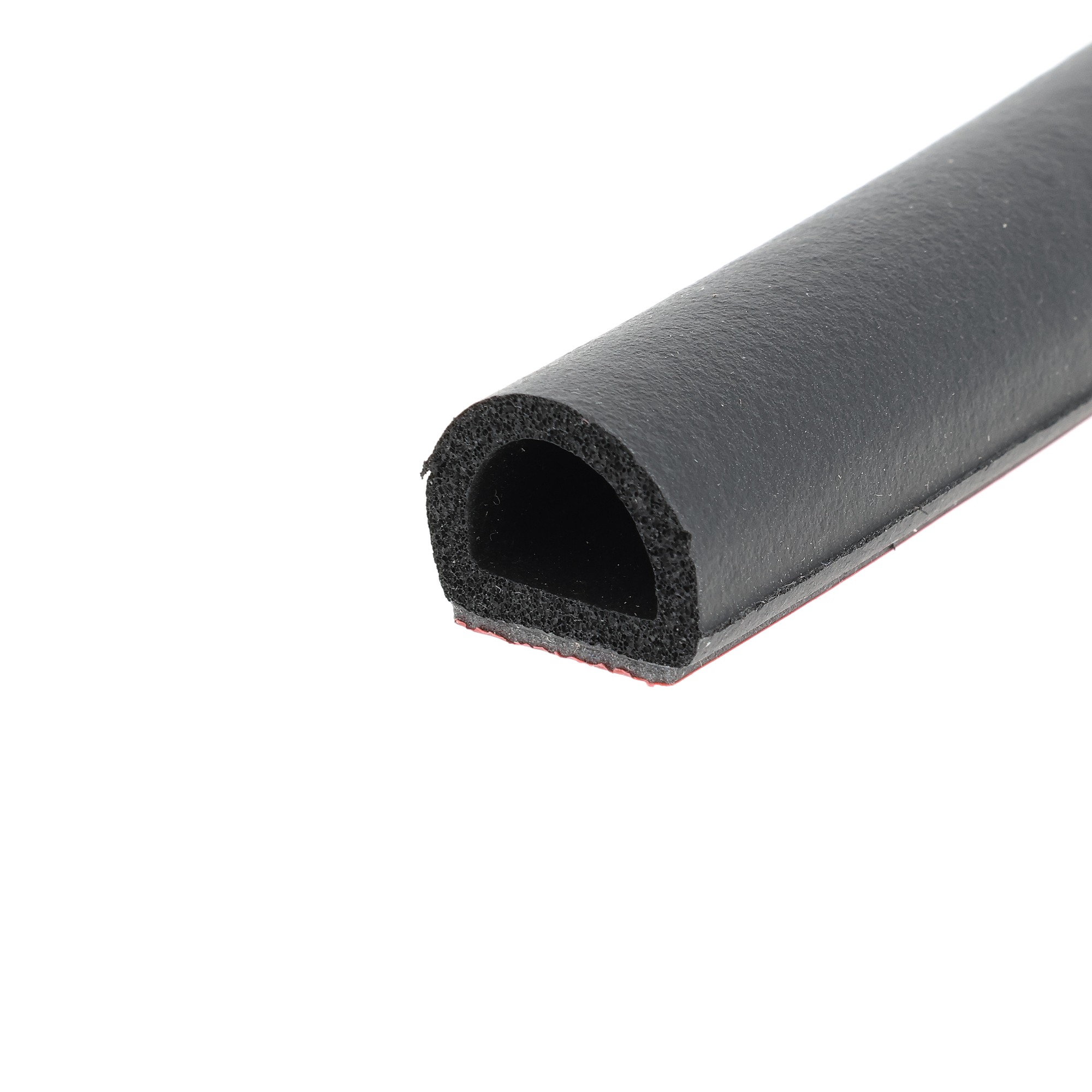 Uszczelka samoprzylepna porowata typu D 14 x 19mm gumowa czarna - 079135 - obrazek 3